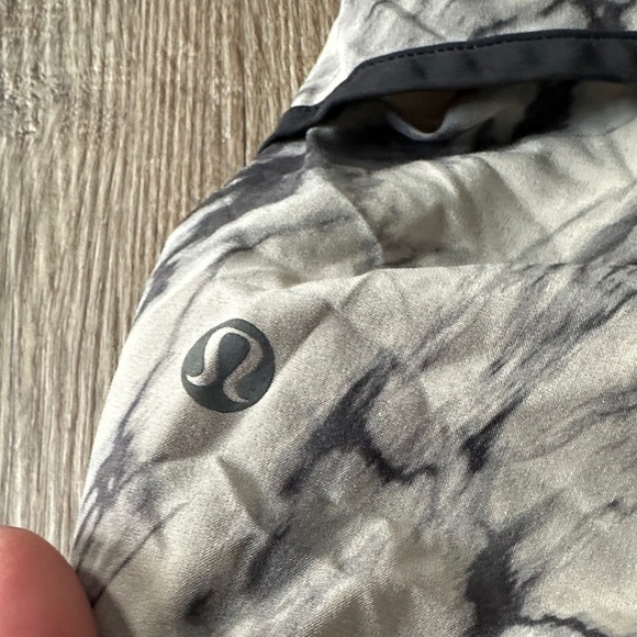lululemon athletica Black and Cream Athletic Shorts - Picture 5 of 6
